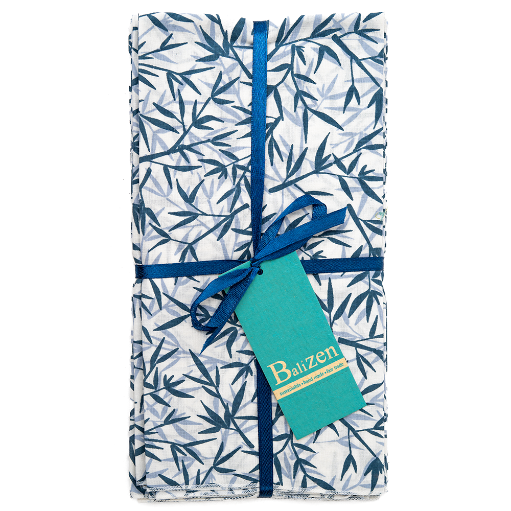 Bamboo Indigo Napkin (set of 8) - SALE