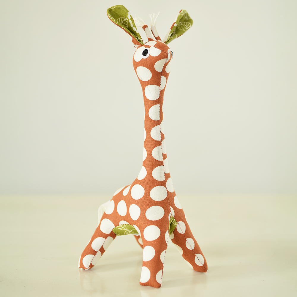 Scrappy Patchwork Baby Giraffe | Spice