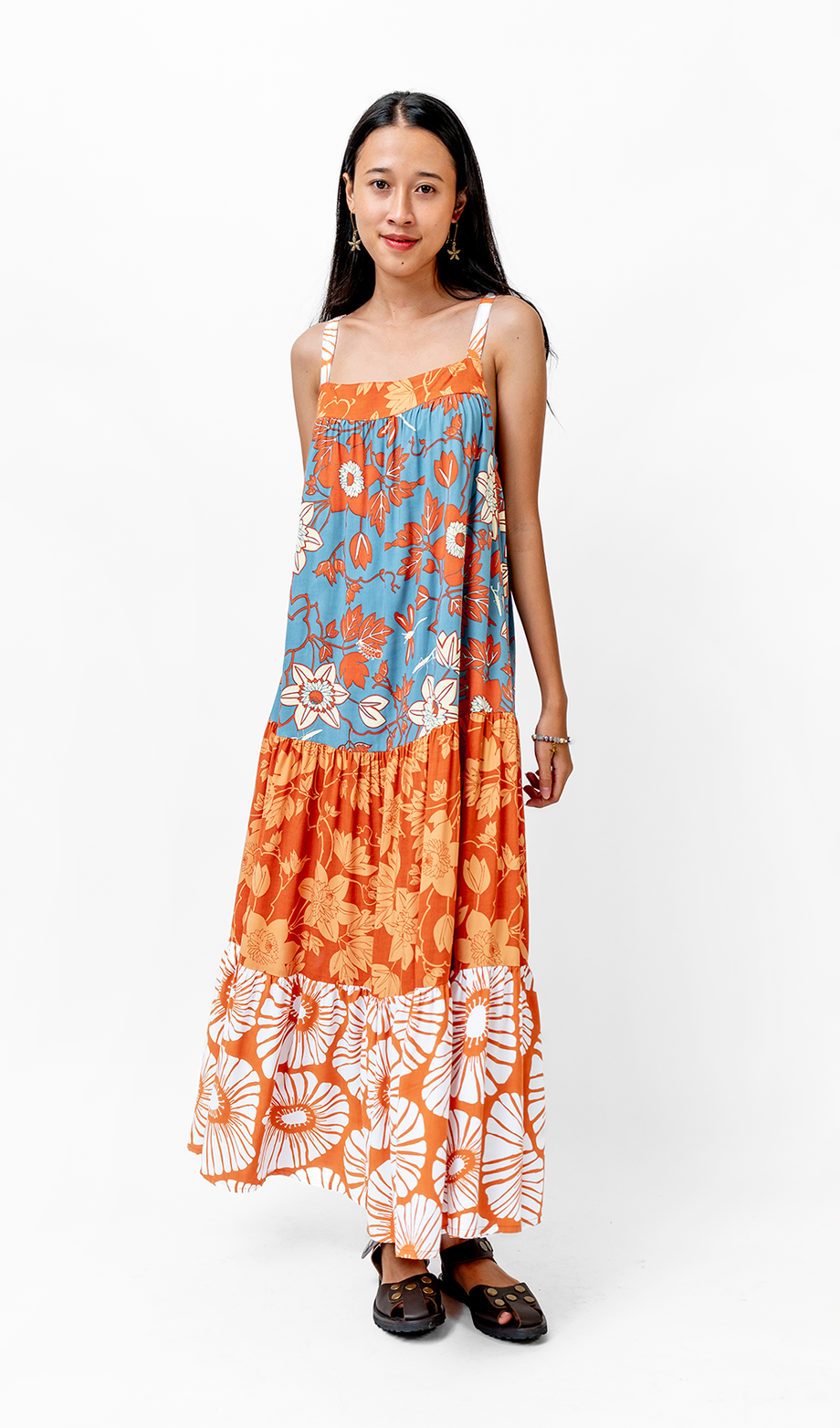 Scrappy Ruffle Dress | Rayon (2 sizes) balizen Scrappy Ruffle Dress | Rayon (2 sizes) balizen
