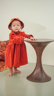Prairie Dress Red (5 sizes) - SALE balizen Prairie Dress Red (5 sizes) - SALE balizen