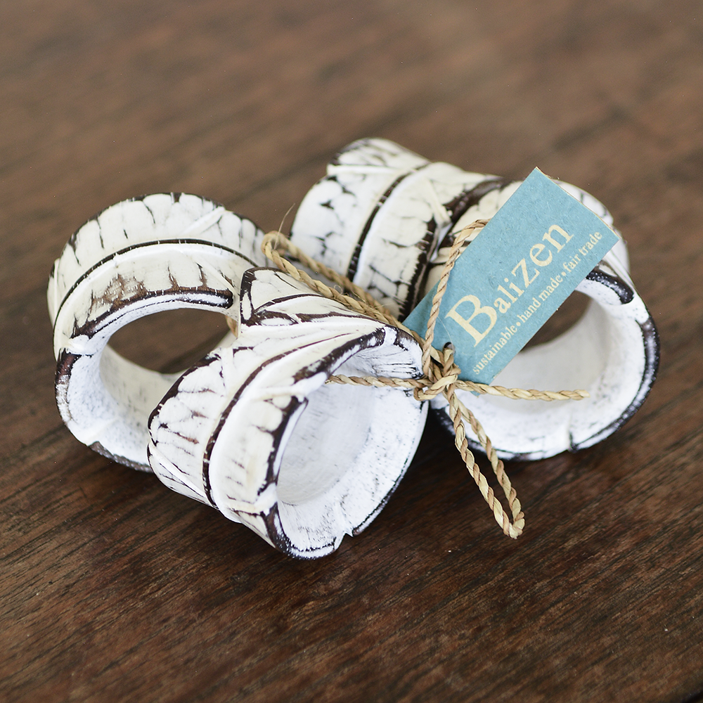 Wooden 2025 napkin ring