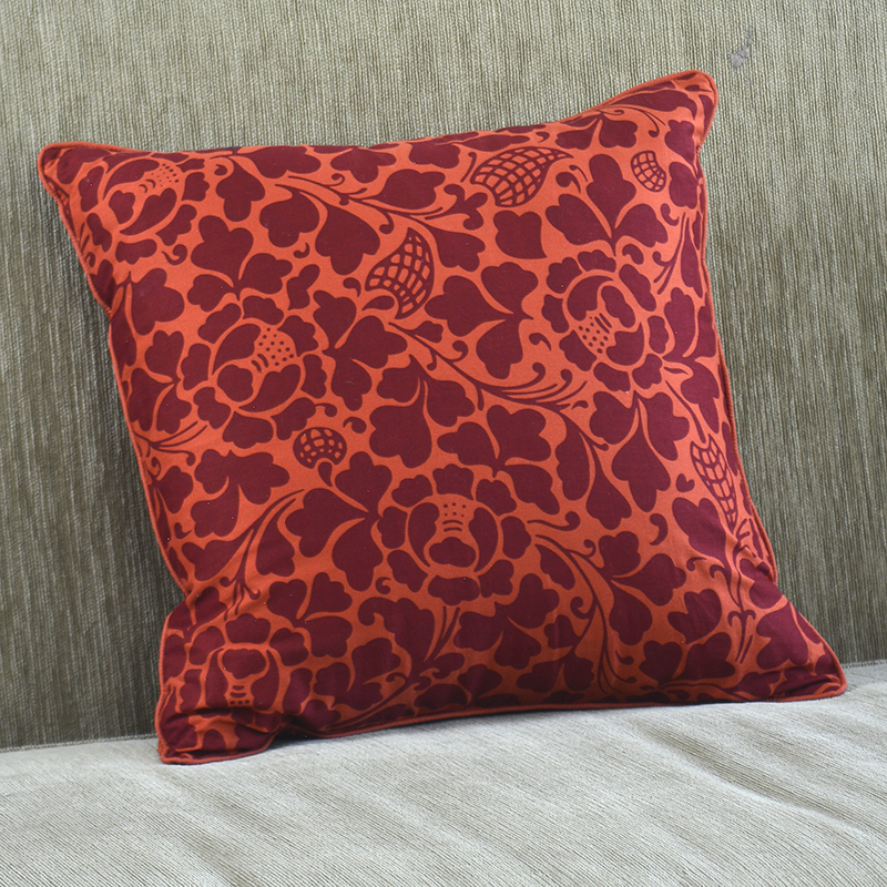 Cushion Cover | Prada Spice Red Medium 45cm/18" (set of 2)