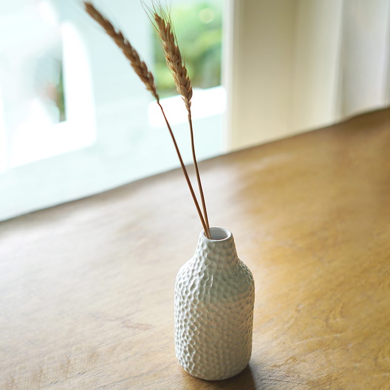Ceramic Bud Vase | White