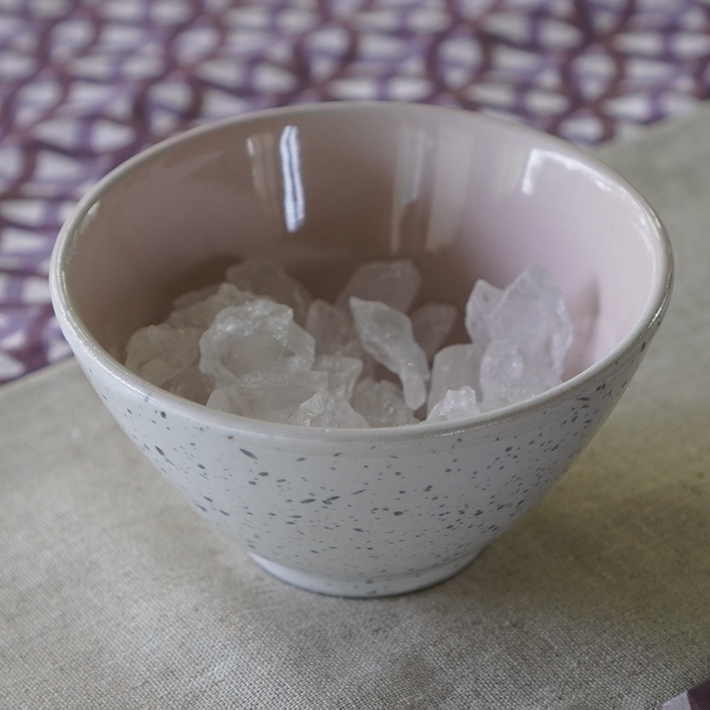 Ceramic Valentines Bowl | Eggshell (set of 2)