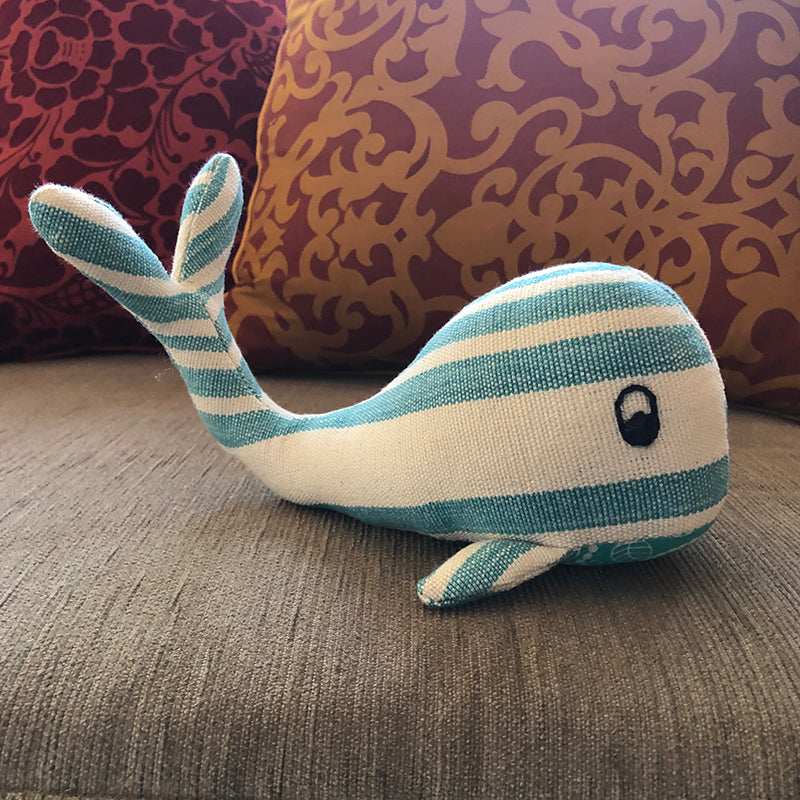 Scrappy Baby Whale | Hand Loomed