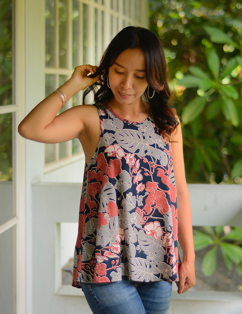 Swing Top | Coral Navy (Small) - SALE