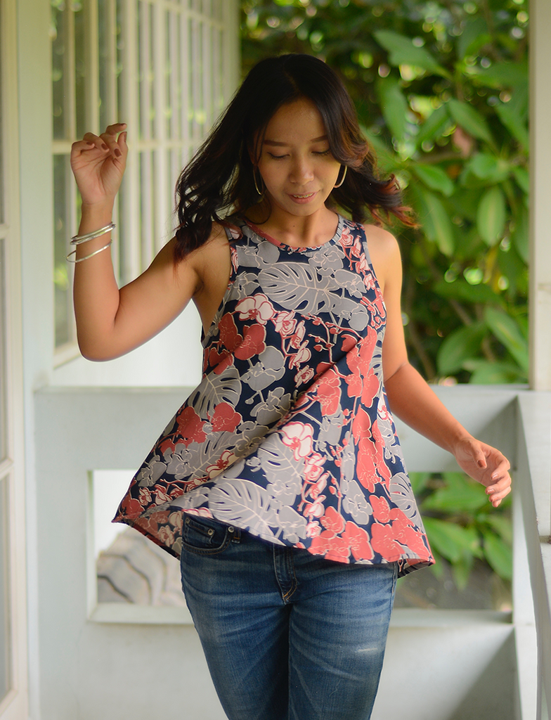 Swing Top | Coral Navy (Small) - SALE