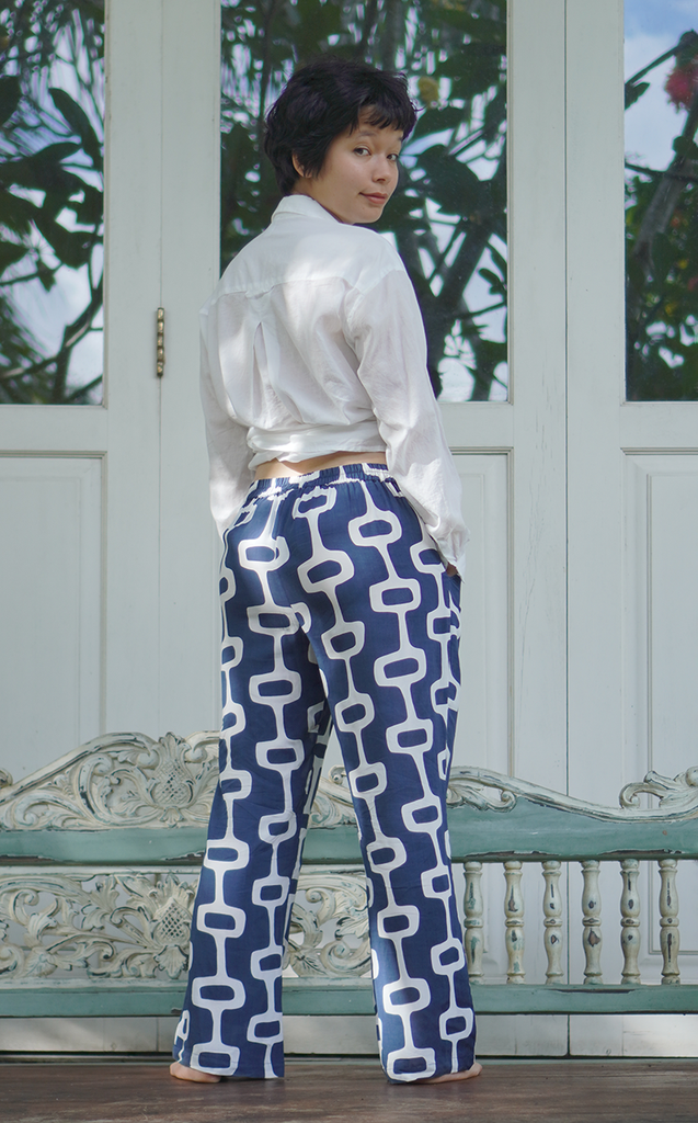 Eco-Deluxe Pajama Pants | Indigo (3 sizes)