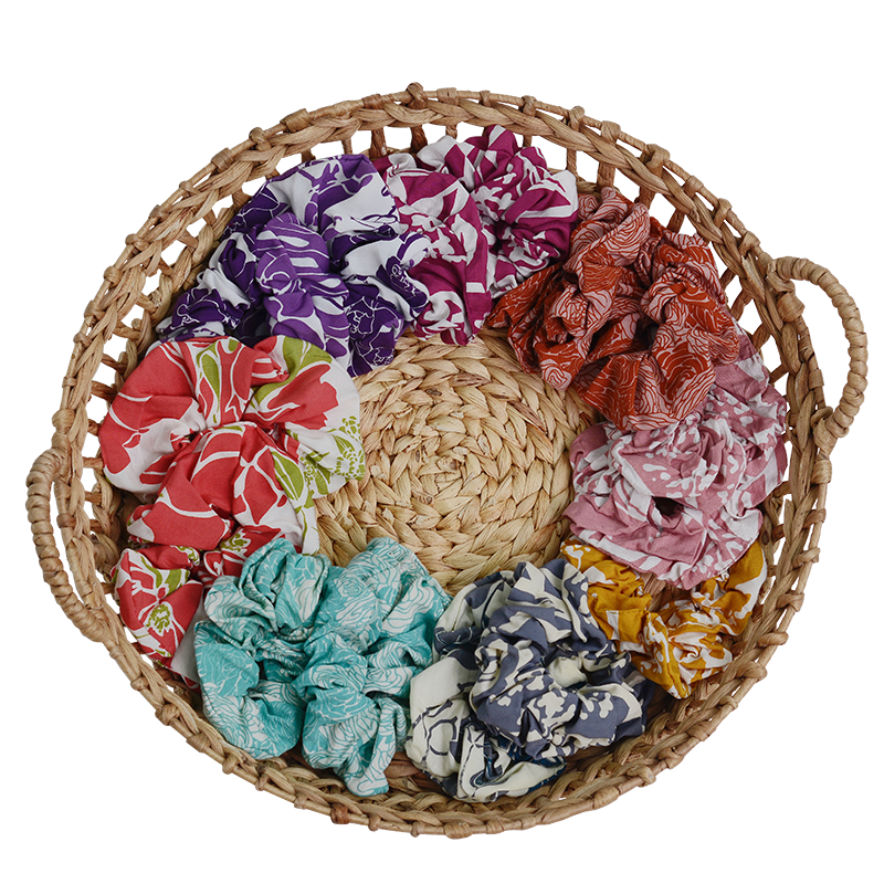Rayon Scrunchies | Assorted (set of 4)