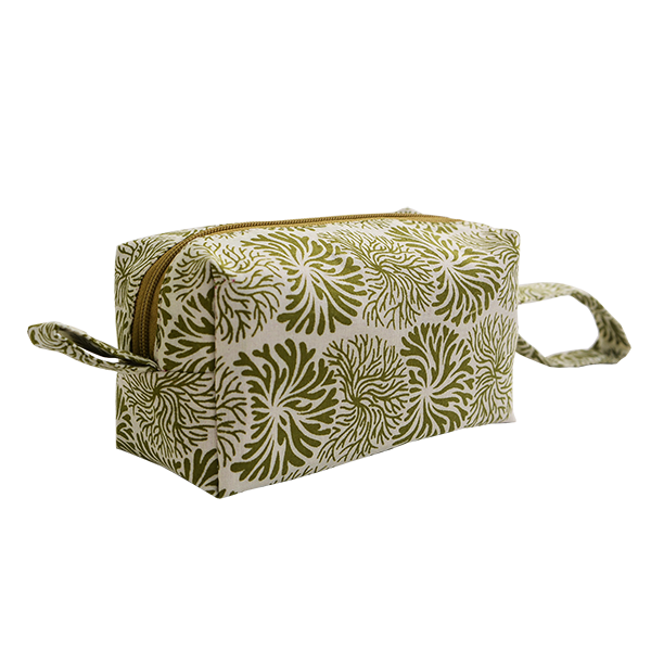 Cosmetic Case | Avocado set of 2 (med & small)