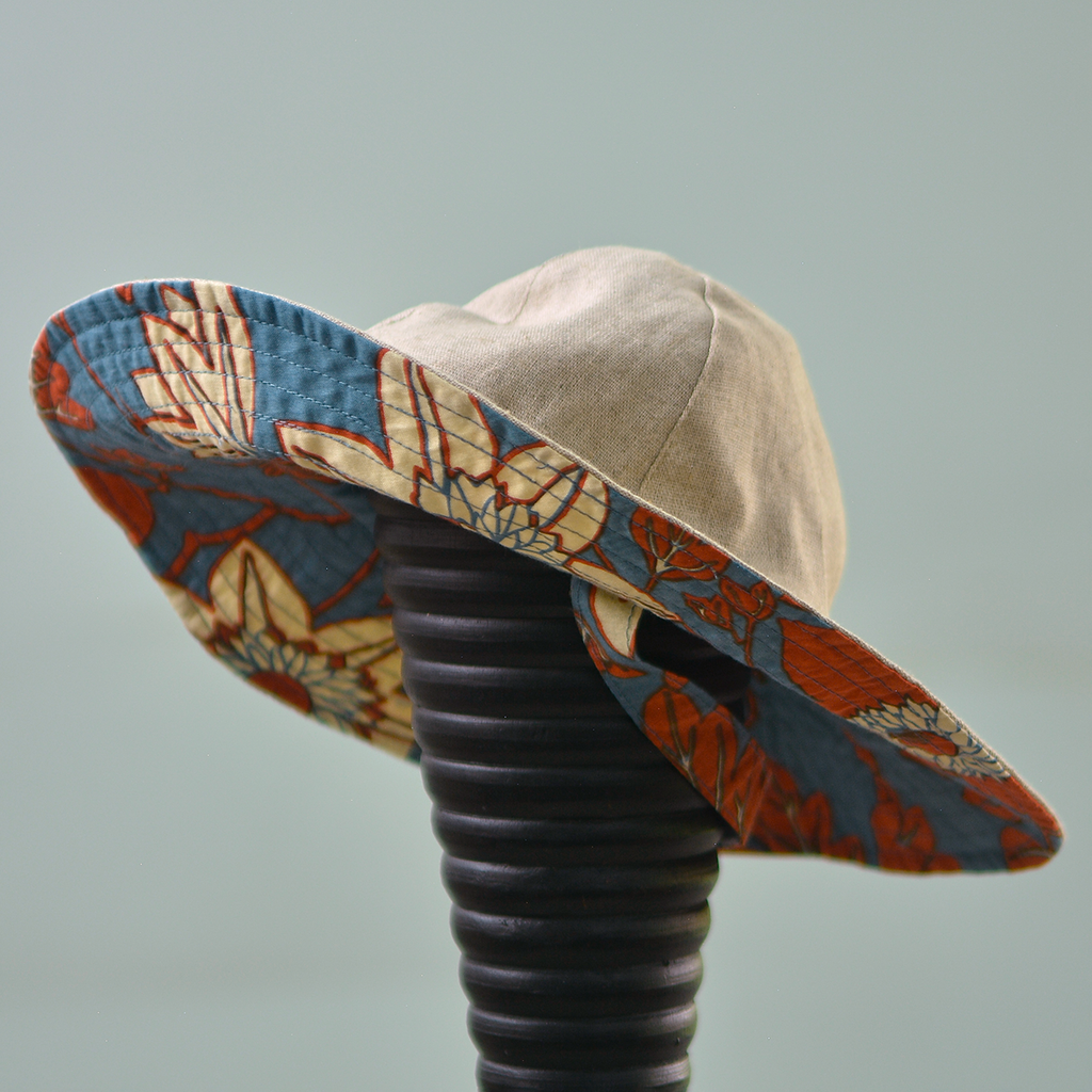 Scrappy Sun Hat | Linen (2 sizes)
