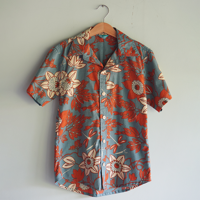 Button Down Shirt | Blue Spice size 2 to 8 years
