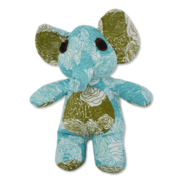 Scrappy Patchwork Elephant Small | Cool
